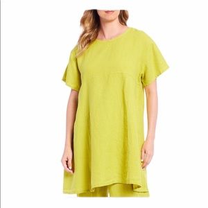 Bryn Walker Mara Short Sleeve Light Linen …